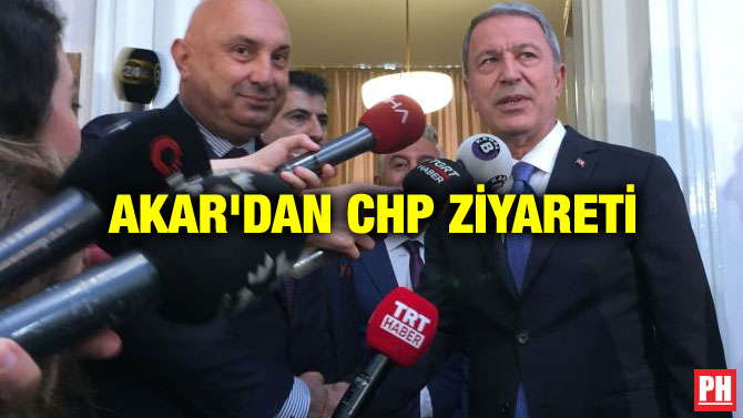 AKAR’DAN CHP ZİYARETİ