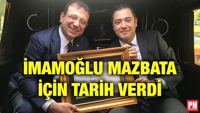 İMAMOĞLU MAZBATA İÇİN TARİH VERDİ