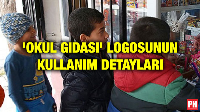 ‘OKUL GIDASI’ LOGOSUNUN KULLANIM DETAYLARI