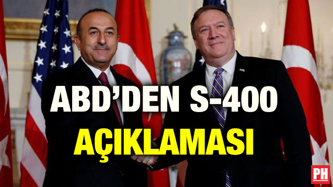 ABD’DEN S-400 AÇIKLAMASI