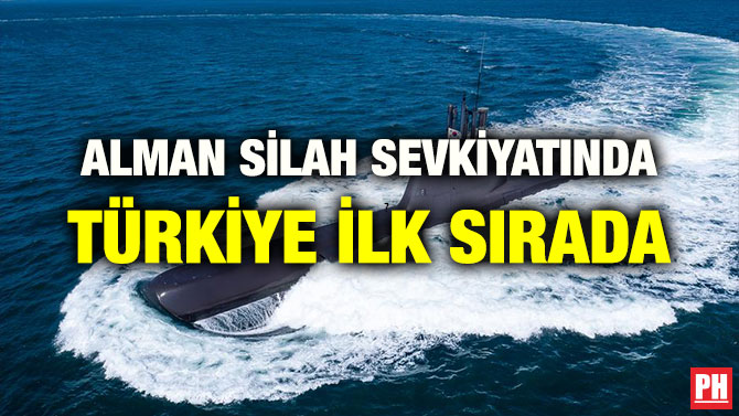 ALMAN SİLAH SEVKİYATINDA TÜRKİYE İLK SIRADA