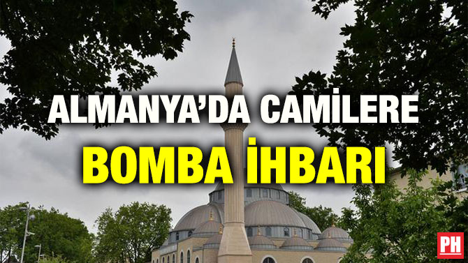 ALMANYA’DA CAMİLERE BOMBA İHBARI