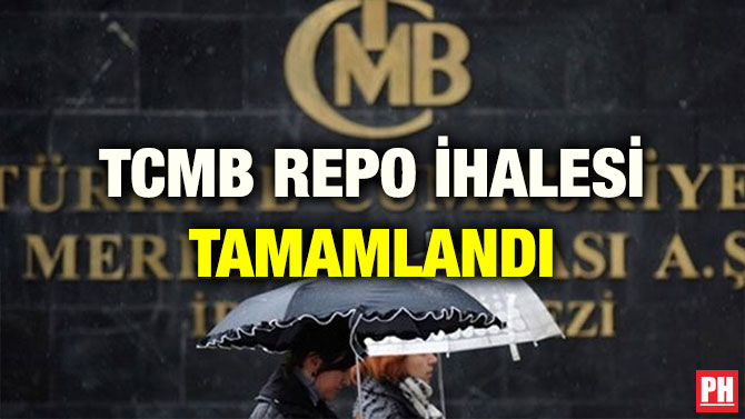 TCMB REPO İHALESİ TAMAMLANDI