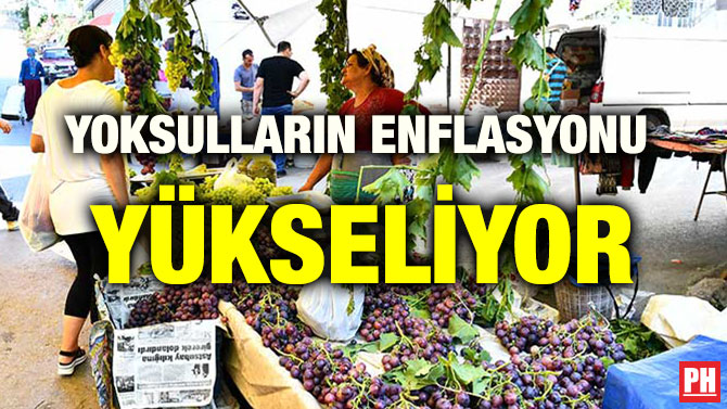 YOKSULLARIN ENFLASYONU YÜKSELİYOR