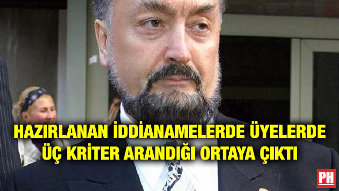HAZIRLANAN İDDİANAMELERDE ÜYELERDE ÜÇ KRİTER ARANDIĞI ORTAYA ÇIKTI