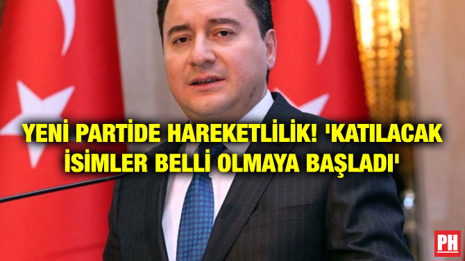 YENİ PARTİDE HAREKETLİLİK! ‘KATILACAK İSİMLER BELLİ OLMAYA BAŞLADI’