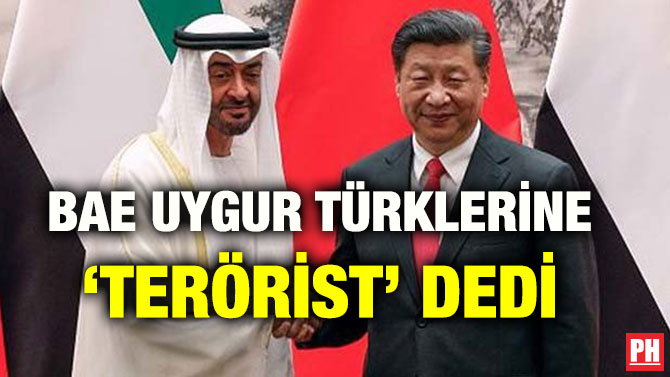 BAE UYGUR TÜRKLERİNE ‘TERÖRİST’ DEDİ