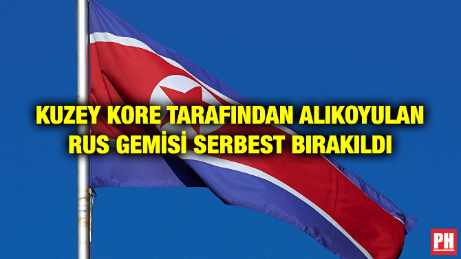 KUZEY KORE TARAFINDAN ALIKOYULAN RUS GEMİSİ SERBEST BIRAKILDI