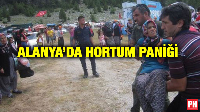 ALANYA’DA HORTUM PANİĞİ