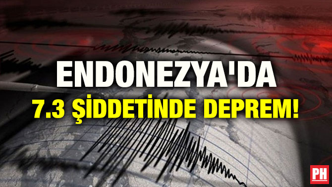 ENDONEZYA’DA 7.3 ŞİDDETİNDE DEPREM!
