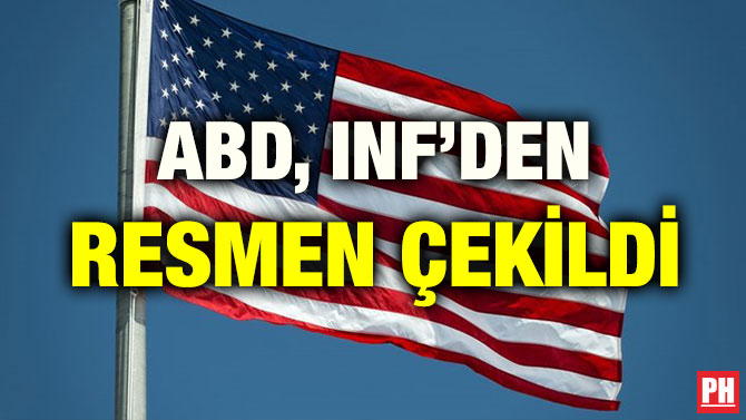 ABD, INF’DEN RESMEN ÇEKİLDİ