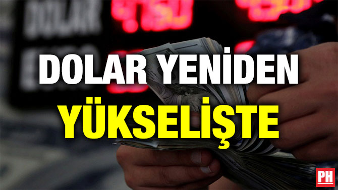 DOLAR YENİDEN YÜKSELİŞTE