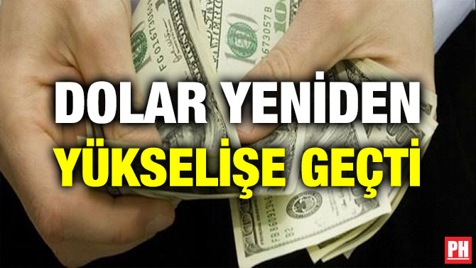 DOLAR YENİDEN YÜKSELİŞE GEÇTİ