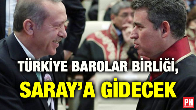 TÜRKİYE BAROLAR BİRLİĞİ, SARAY’A GİDECEK