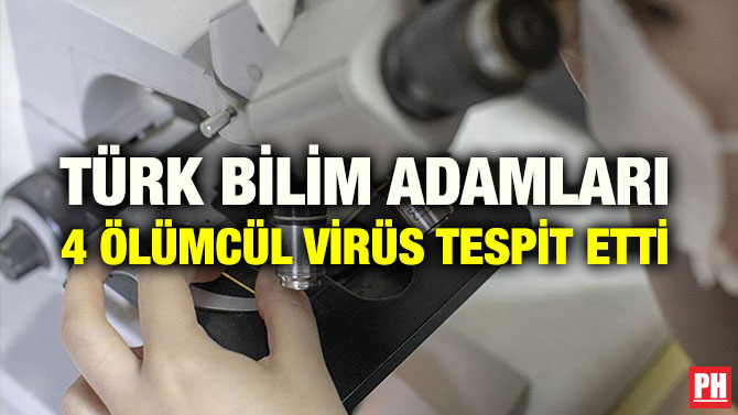 TÜRK BİLİM ADAMLARI 4 ÖLÜMCÜL VİRÜS TESPİT ETTİ