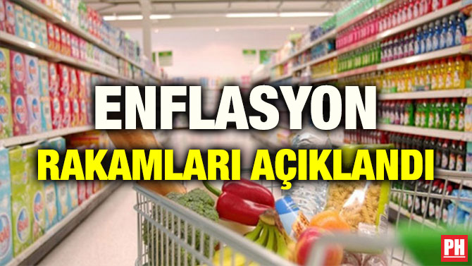 ENFLASYON RAKAMLARI AÇIKLANDI