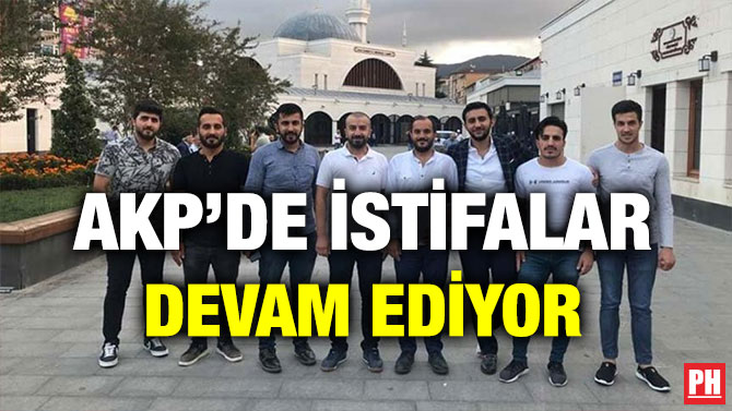 AKP’DE İSTİFALAR DEVAM EDİYOR