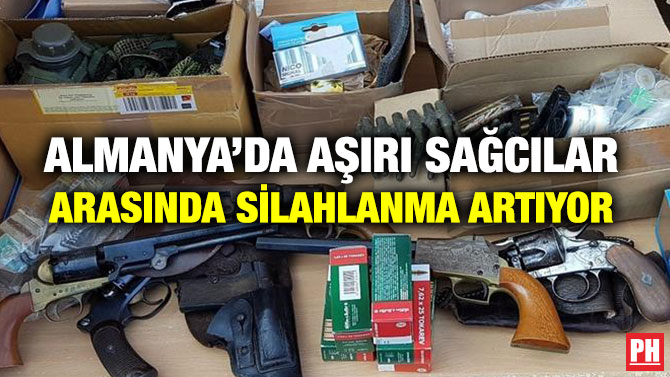 ALMANYA’DA AŞIRI SAĞCILAR ARASINDA SİLAHLANMA ARTIYOR
