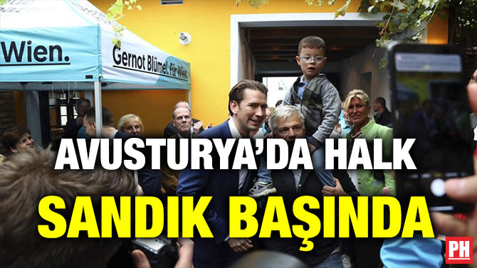 AVUSTURYA’DA HALK SANDIK BAŞINDA