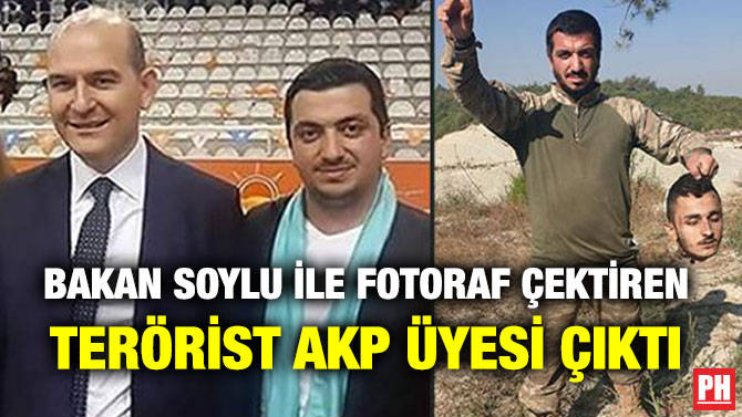 BAKAN SOYLU İLE FOTORAF ÇEKTİREN TERÖRİST AKP ÜYESİ ÇIKTI