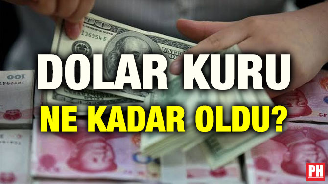 DOLAR KURU NE KADAR OLDU?