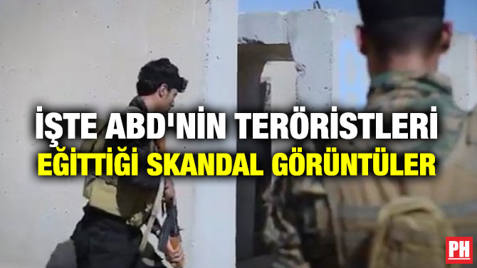 İŞTE ABD’NİN TERÖRİSTLERİ EĞİTTİĞİ SKANDAL GÖRÜNTÜLER