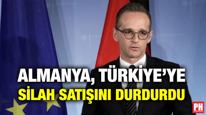 ALMANYA, TÜRKİYE’YE SİLAH SATIŞINI DURDURDU
