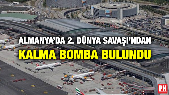 ALMANYA’DA 2. DÜNYA SAVAŞI’NDAN KALMA BOMBA BULUNDU