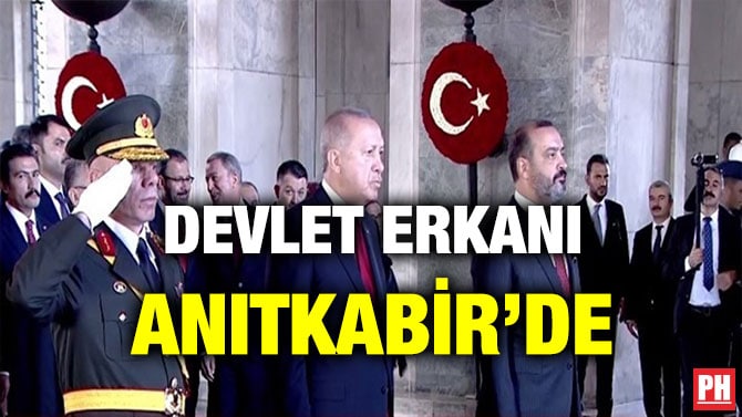 DEVLET ERKANI ANITKABİR’DE