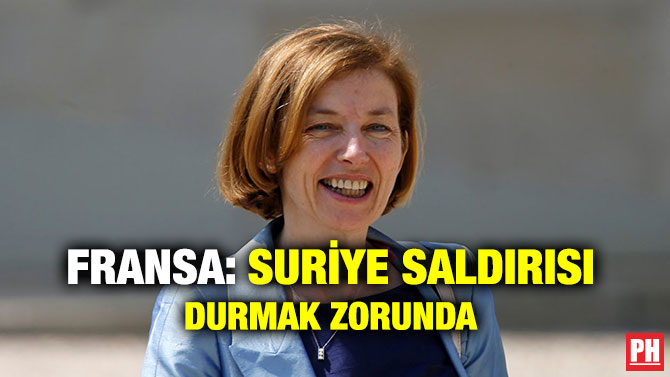 FRANSA: SURİYE SALDIRISI DURMAK ZORUNDA