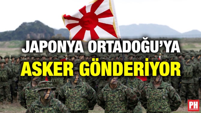 JAPONYA ORTADOĞU’YA ASKER GÖNDERİYOR