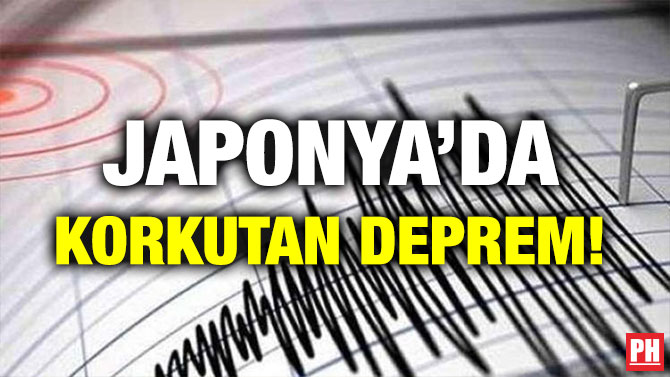 Japonya’da Korkutan Deprem!