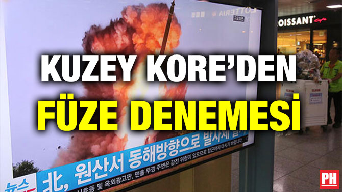 KUZEY KORE’DEN FÜZE DENEMESİ