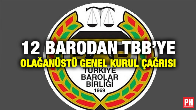 12 BARODAN TBB’YE OLAĞANÜSTÜ GENEL KURUL ÇAĞRISI