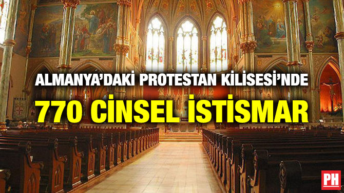 ALMANYA’DAKİ PROTESTAN KİLİSESİ’NDE 770 CİNSEL İSTİSMAR