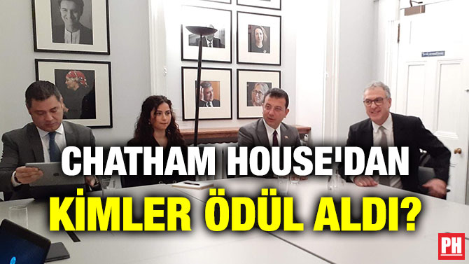 CHATHAM HOUSE’DAN KİMLER ÖDÜL ALDI?