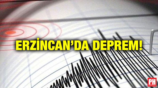 Erzincan’da Deprem!