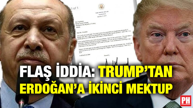 FLAŞ İDDİA: TRUMP’TAN ERDOĞAN’A İKİNCİ MEKTUP