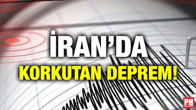 İRAN’DA KORKUTAN DEPREM!
