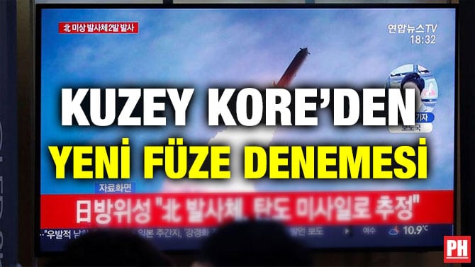KUZEY KORE’DEN YENİ FÜZE DENEMESİ