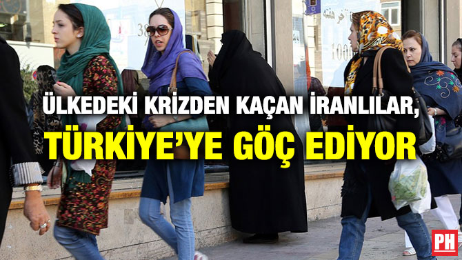 ÜLKEDEKİ KRİZDEN KAÇAN İRANLILAR, TÜRKİYE’YE GÖÇ EDİYOR
