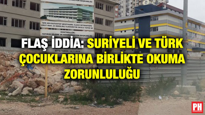 FLAŞ İDDİA: SURİYELİ VE TÜRK ÇOCUKLARINA BİRLİKTE OKUMA ZORUNLULUĞU