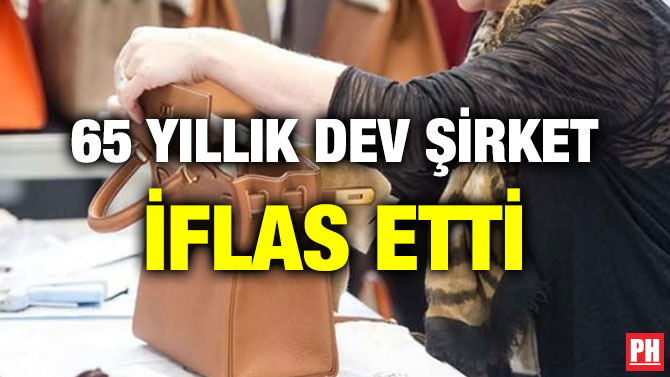 65 YILLIK DEV ŞİRKET İFLAS ETTİ