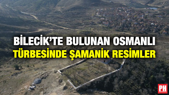 BİLECİK’TE BULUNAN OSMANLI TÜRBESİNDE ŞAMANİK RESİMLER