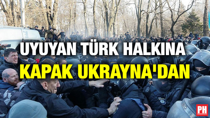 UYUYAN TÜRK HALKINA KAPAK UKRAYNA’DAN
