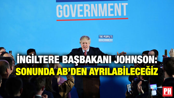 İNGİLTERE BAŞBAKANI JOHNSON: SONUNDA AB’DEN AYRILABİLECEĞİZ