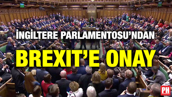 İNGİLTERE PARLAMENTOSU’NDAN BREXIT’E ONAY