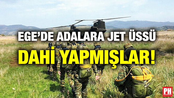 EGE’DE ADALARA JET ÜSSÜ DAHİ YAPMIŞLAR!