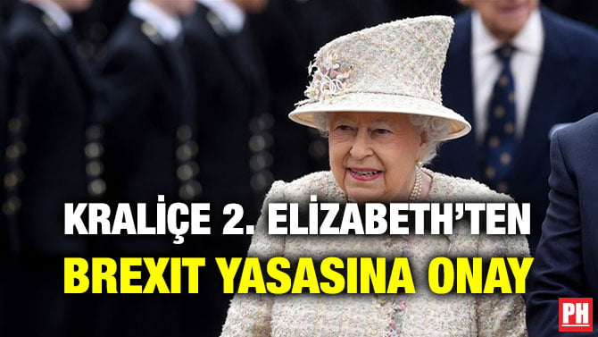 KRALİÇE 2. ELİZABETH’TEN BREXIT YASASINA ONAY