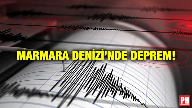 Marmara Denizi’nde Deprem!